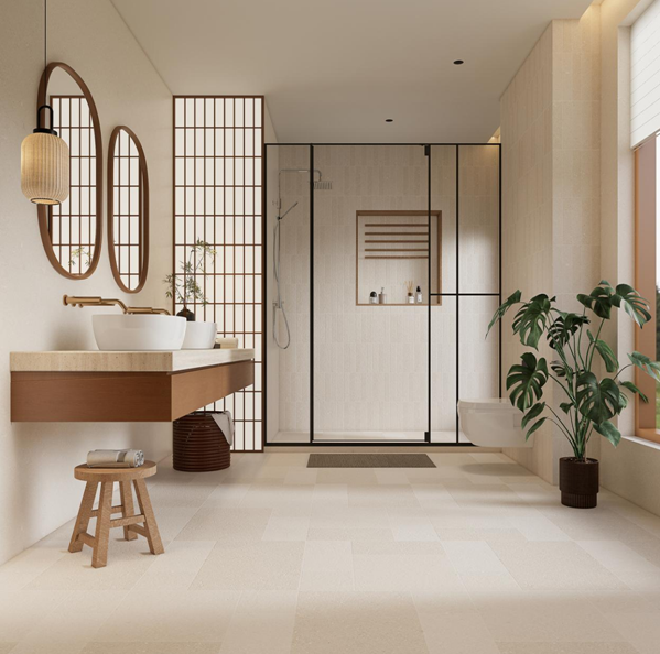 状元上新 | 微水泥平替？不，是进阶版的莱姆石瓷砖