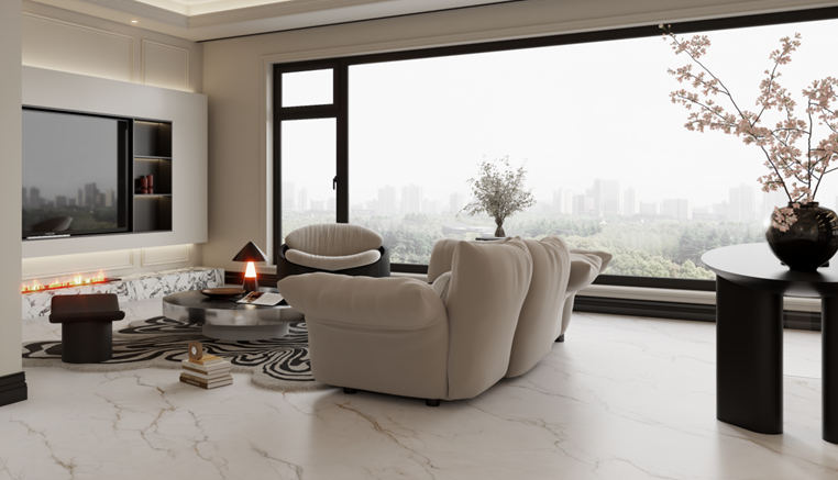 把自然奢雅搬进家｜真石釉新品啡金沙